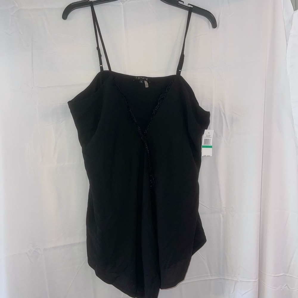 Wrap style camisole top.